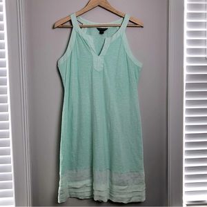 Tommy Bahama Cotton Dress with Linen Trim